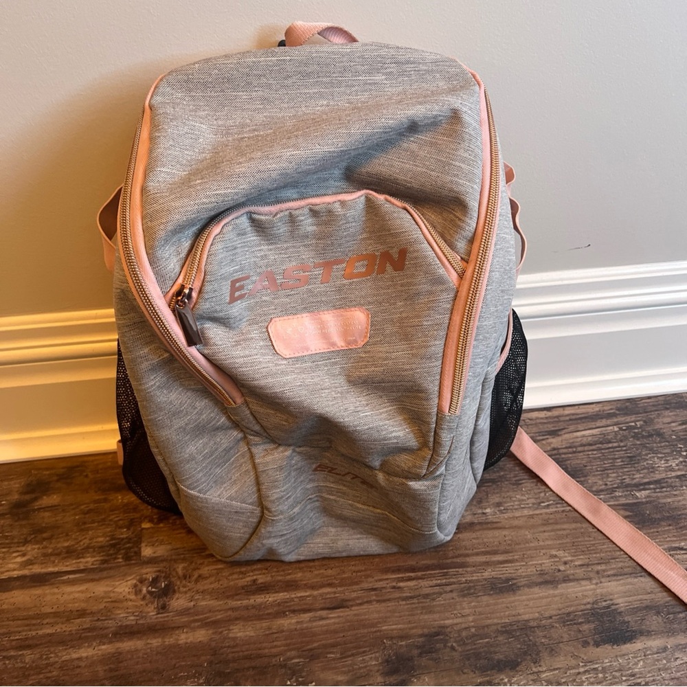 Easton Gray and Pink softball bag Backpack